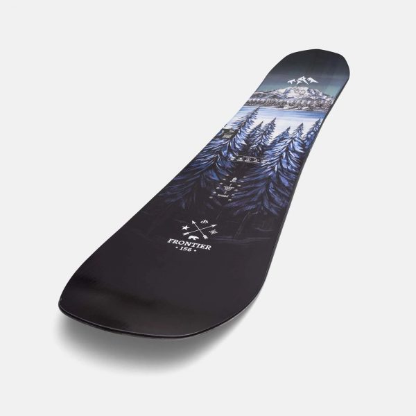 Jones snowboard Frontier black mountain