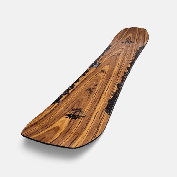 jones snowboard women s flagship 2023 wood blue