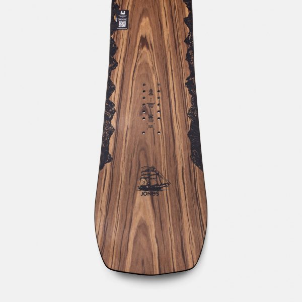 jones snowboard women s flagship 2023 wood blue