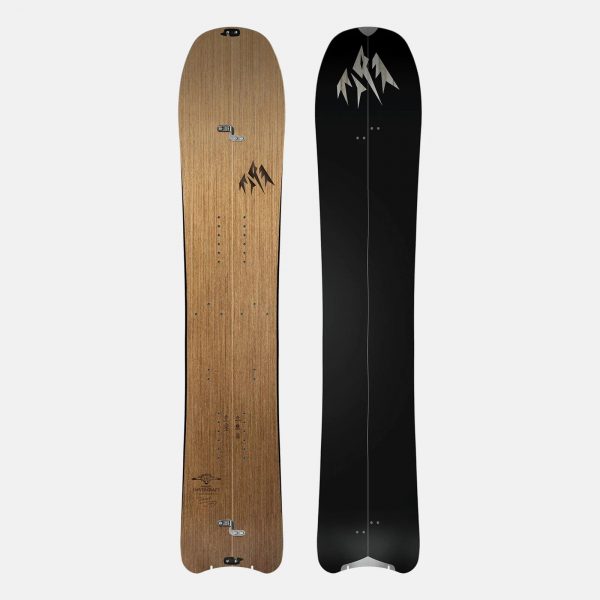 jones snowboard women hovercraft splitboard wood black