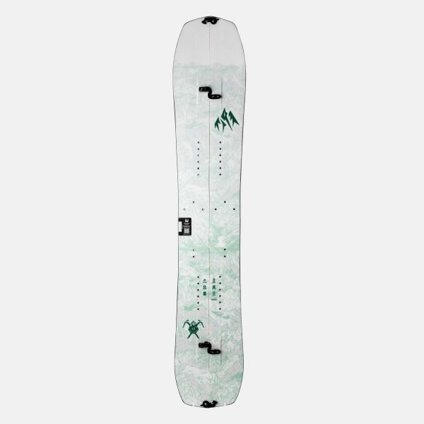 Jones Snowboard Women’s Solution Splitboard White Green