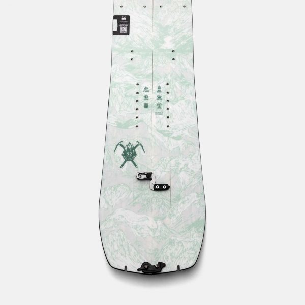 Jones Snowboard - Women’s Solution Splitboard white green