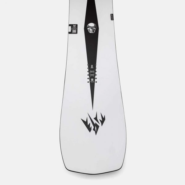 jones snowboard tail expander-twin 2023 black white