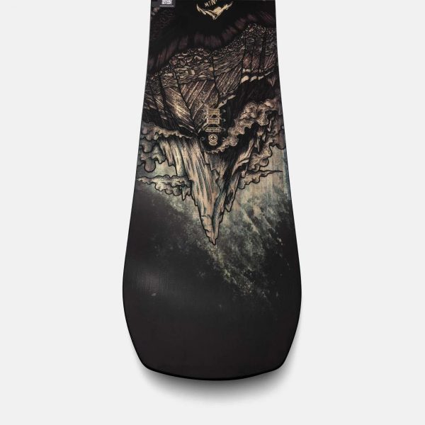 jones snowboard mountain twin 2023 tail