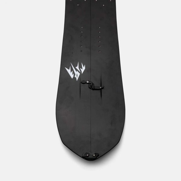 jones snowboard ultra stratos splitboard 2023 nose black