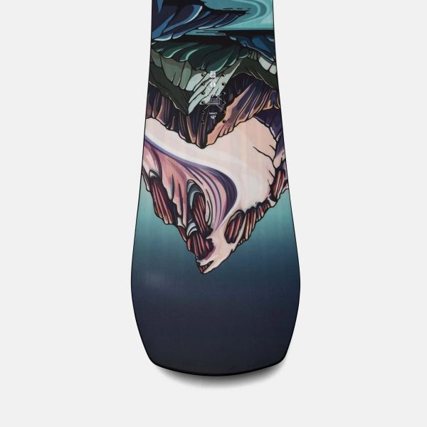 jones snowboard women twin sister nose black green