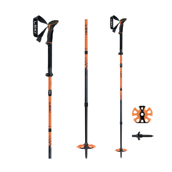 leki sherpa fx one carbon strong orange